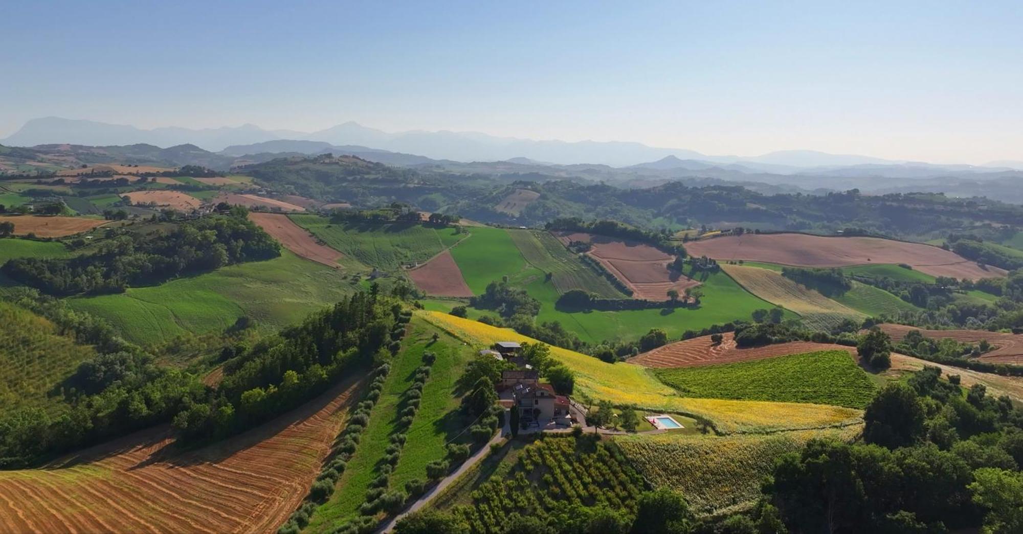 Agriturismo Casafaro Petritoli Bagian luar foto