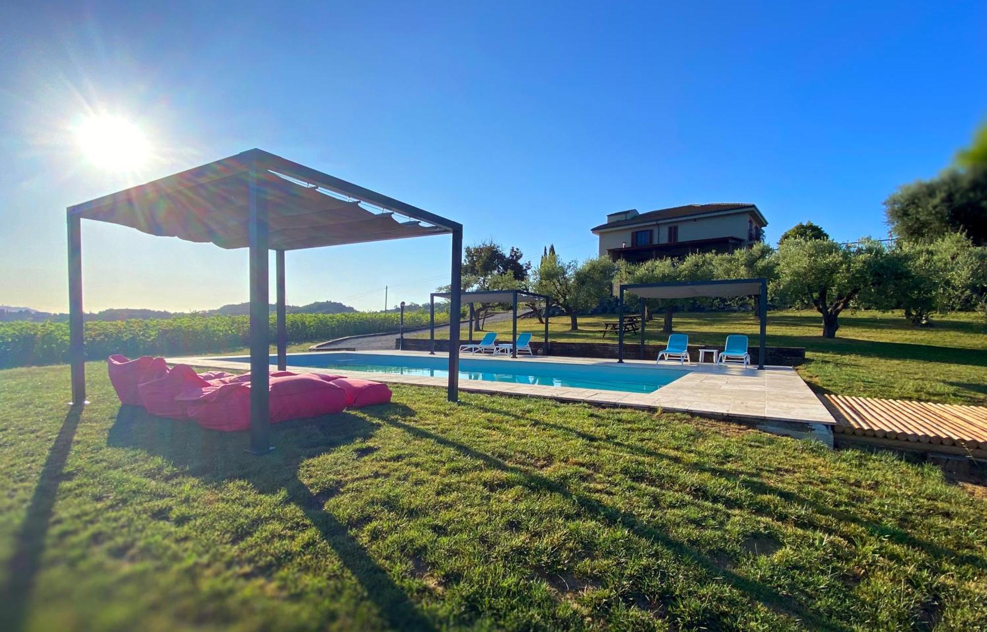Agriturismo Casafaro Petritoli Bagian luar foto
