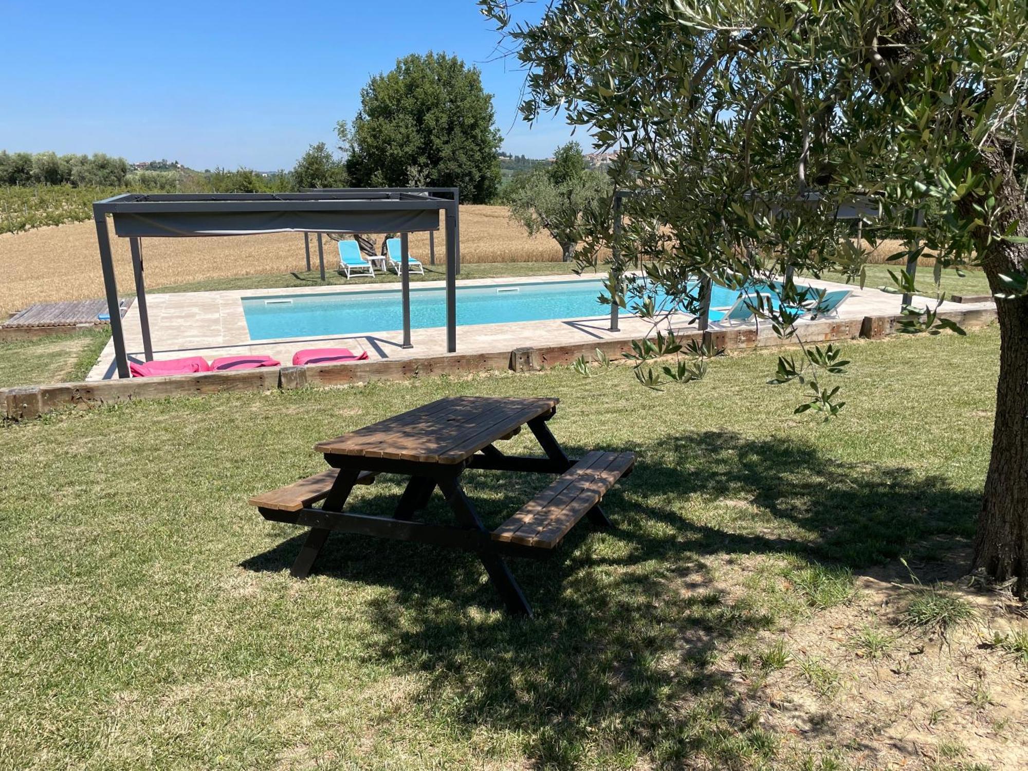 Agriturismo Casafaro Petritoli Bagian luar foto