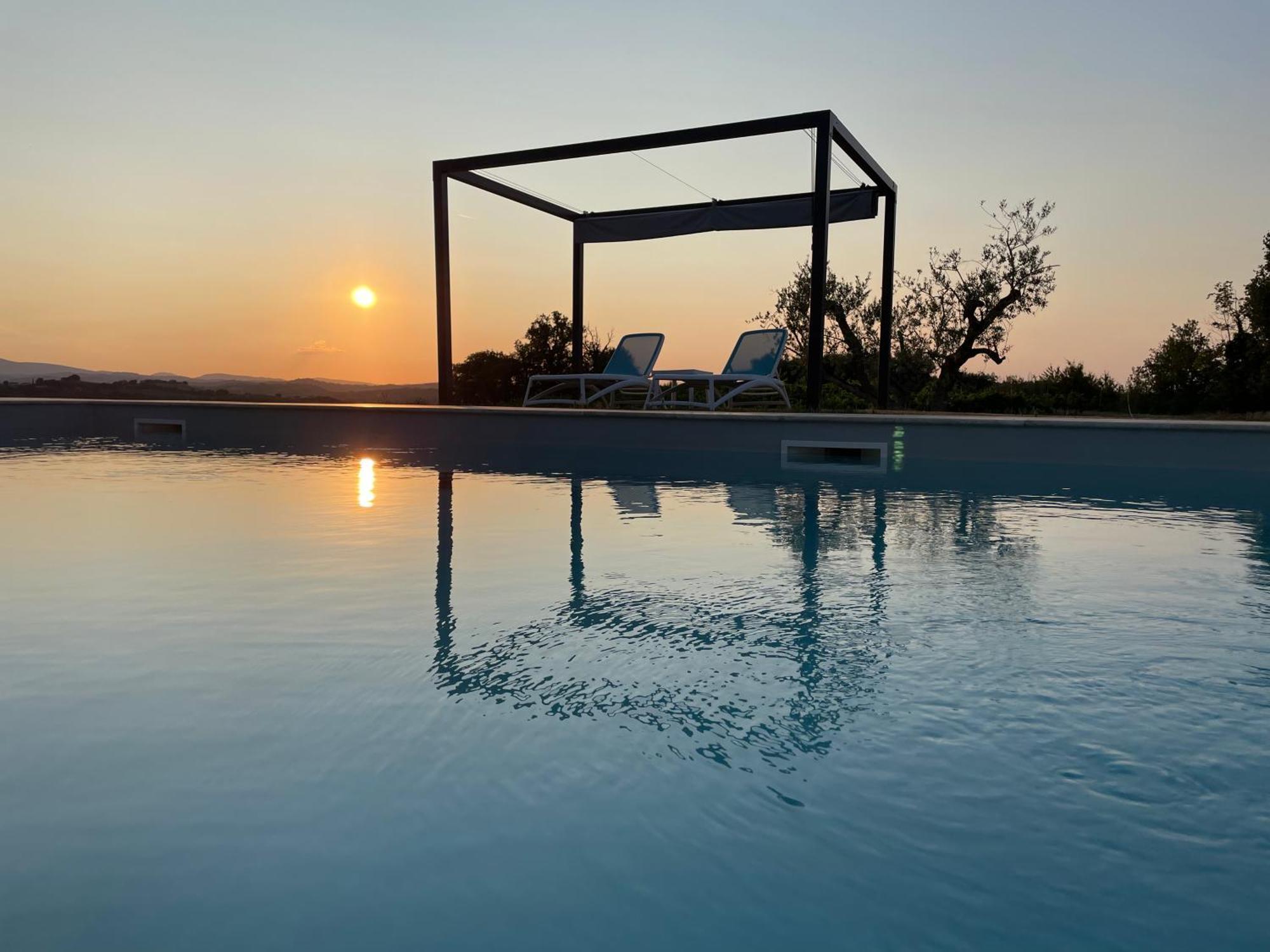 Agriturismo Casafaro Petritoli Bagian luar foto